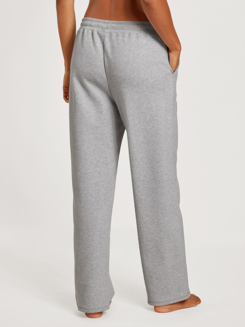 Women Calida Circular Lounge Pants, Cradle To Cradle Certified® Yoga Grey Melange | 945026-DVB