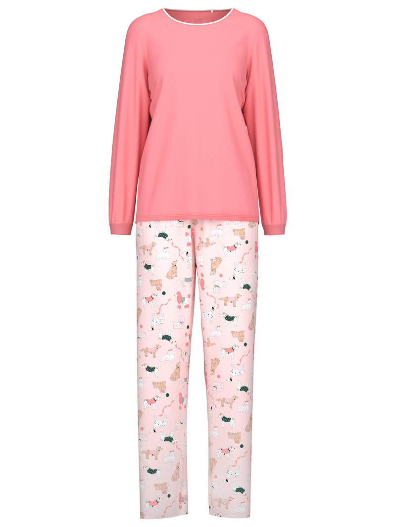 Women Calida Dog Dreams Pyjama Sleepwear Strawberry Ice | 813790-IWQ