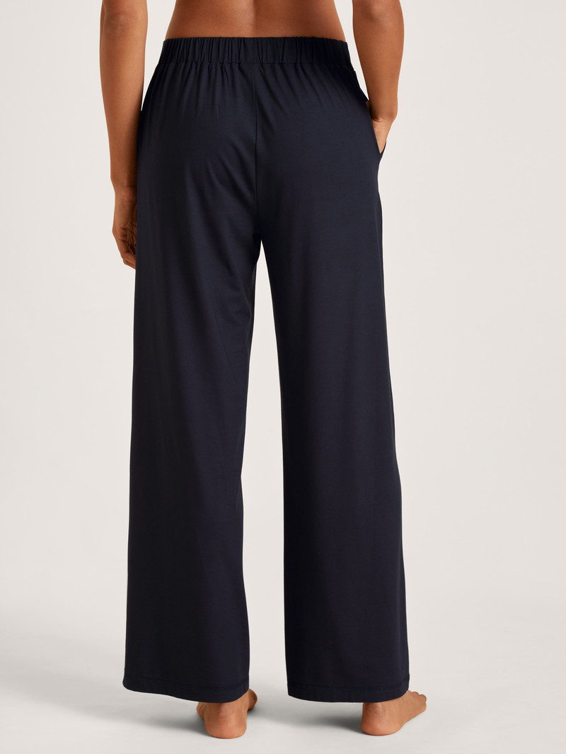 Women Calida Dsw Balancing Pants Deepsleepwear Dark Lapis Blue | 136295-FAT