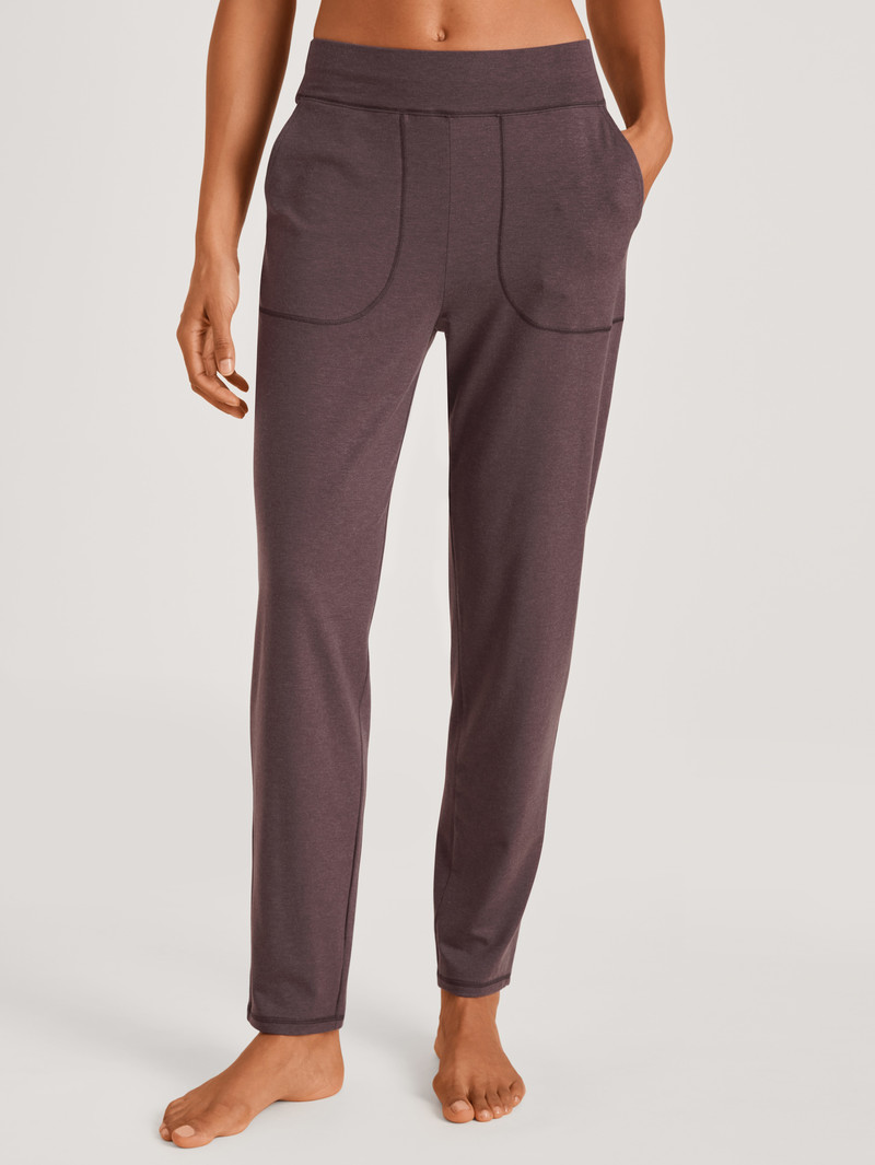 Women Calida Dsw Warming Pants Sleepwear Soft Taupe | 875023-VHR