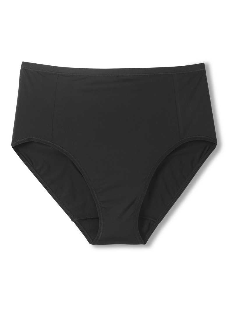 Women Calida Eco Sense Brief Underwear Schwarz | 127986-VCB