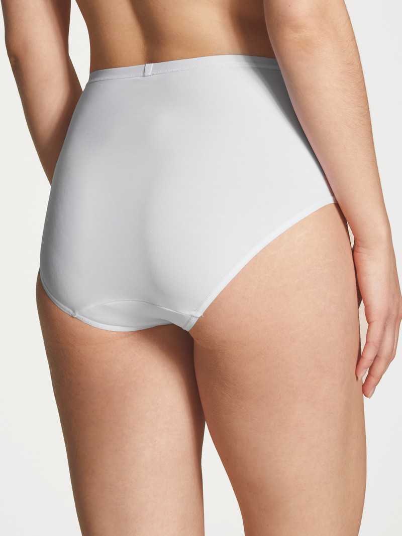 Women Calida Eco Sense Brief Underwear Weiss | 937051-ZTC