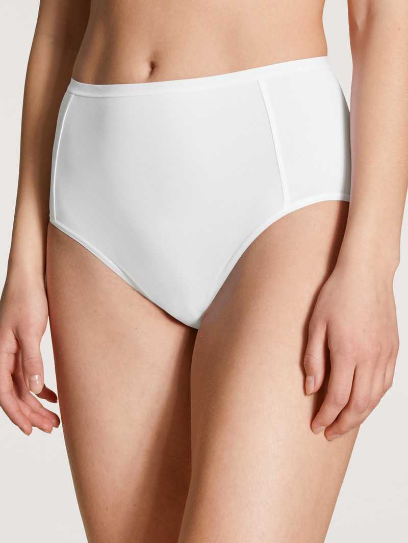 Women Calida Eco Sense Brief Underwear Weiss | 937051-ZTC