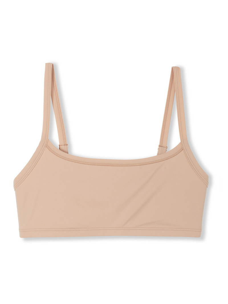 Women Calida Eco Sense Bustier Underwear Rose Teint | 654183-QEI