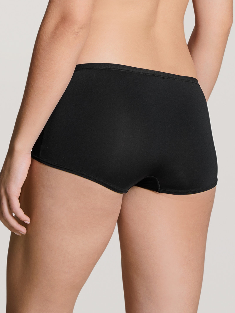 Women Calida Eco Sense Panty Underwear Schwarz | 632487-TJB