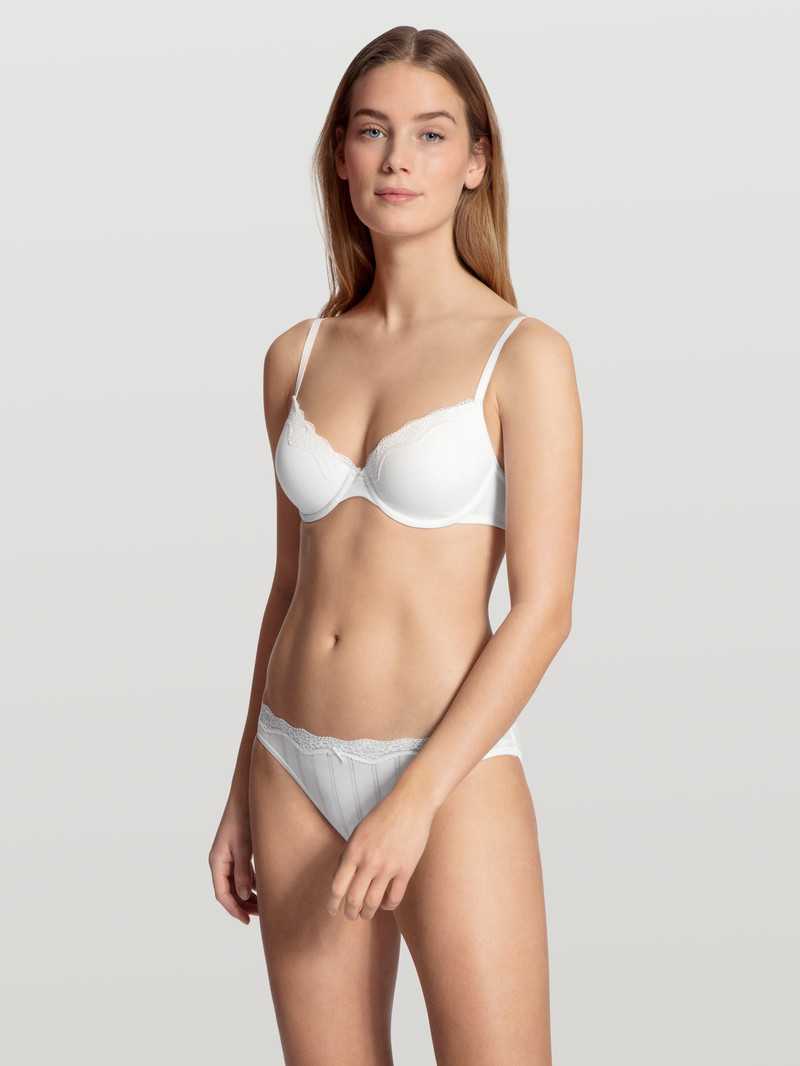 Women Calida Etude Toujours Brief, Low Cut Underwear Weiss | 692873-XWG