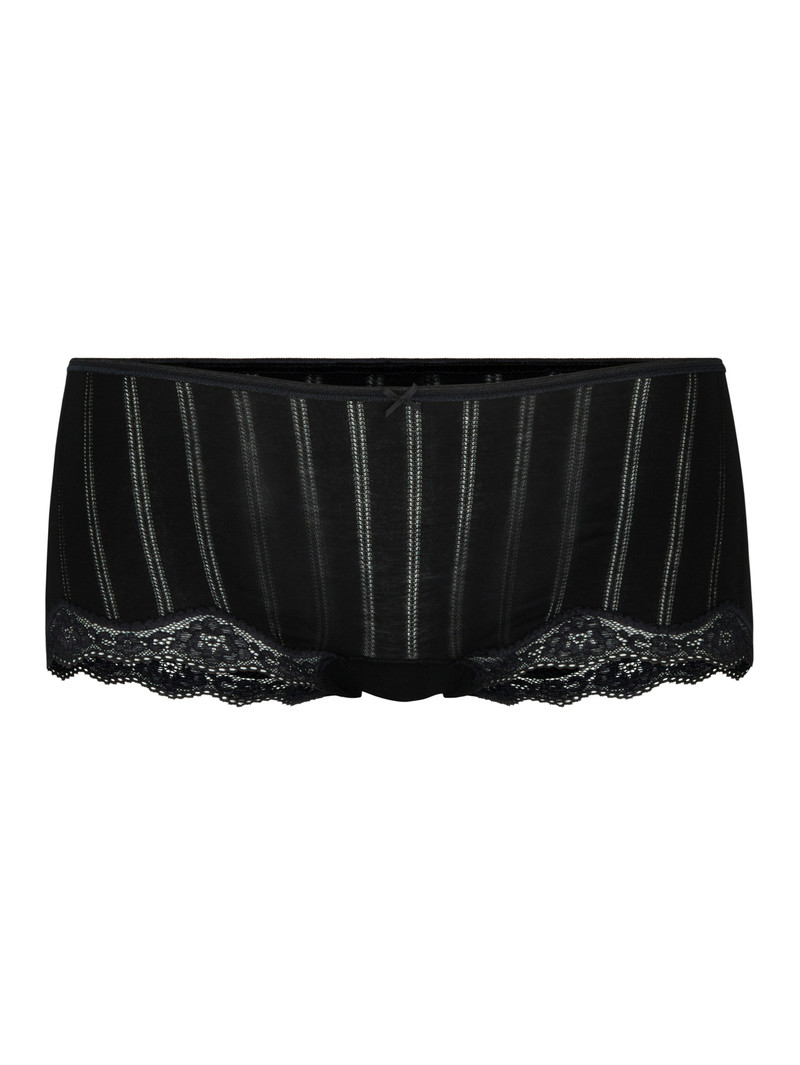 Women Calida Etude Toujours Panty, Low Cut Underwear Schwarz | 730214-VFG