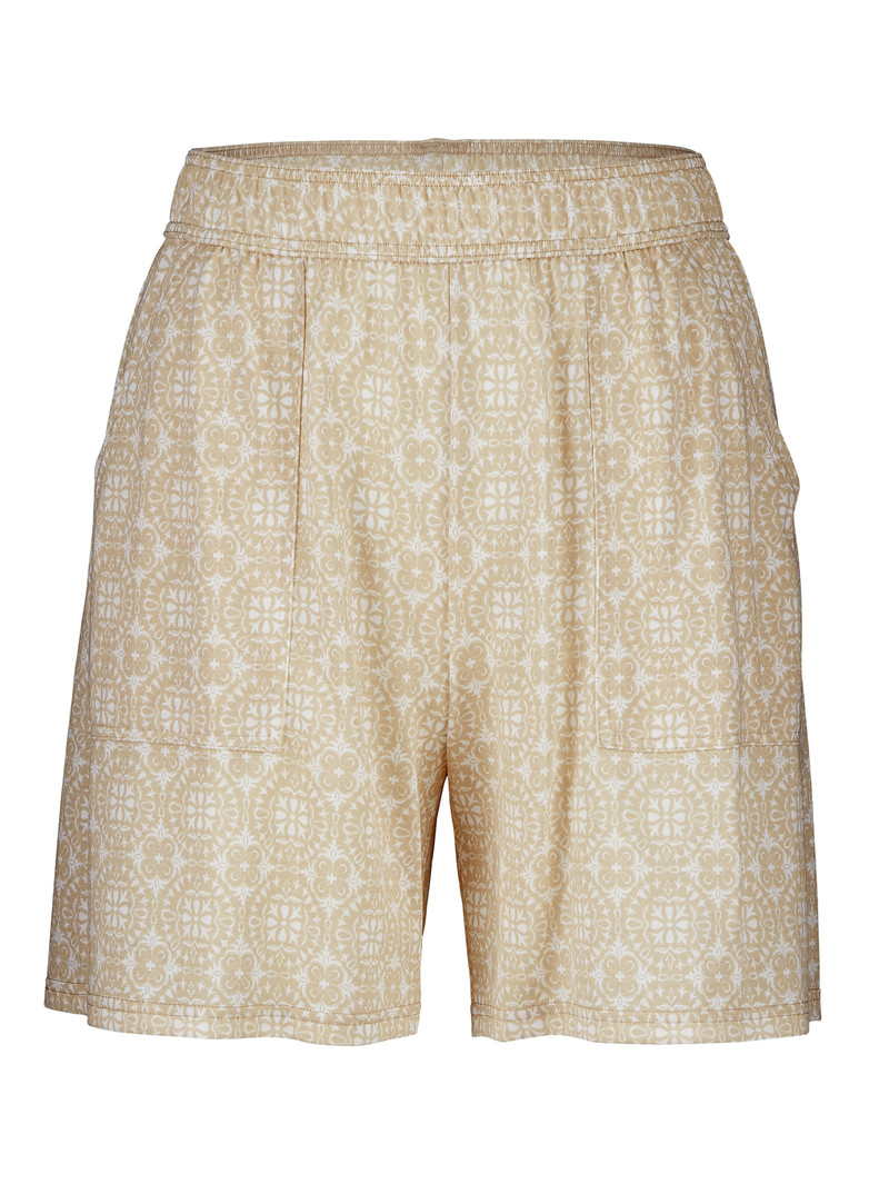 Women Calida Favourites Desert Shorts Sleepwear Irish Cream | 521863-GUT