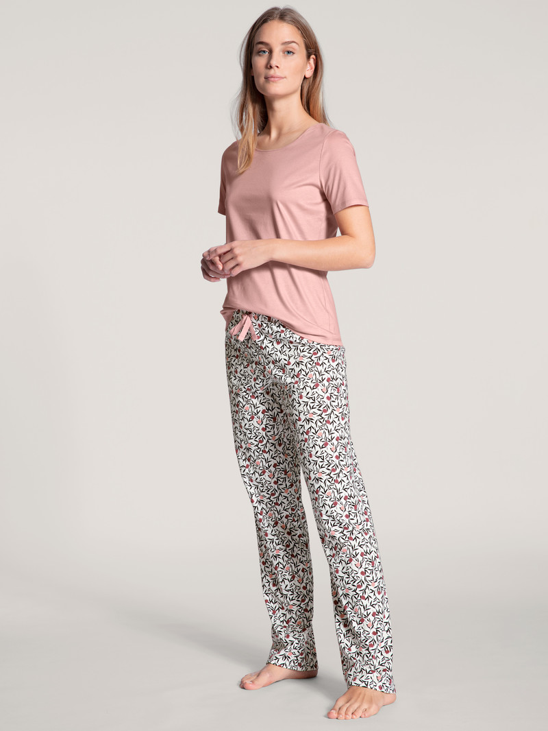 Women Calida Favourites Dreams Pants Sleepwear Star White | 975406-GQA