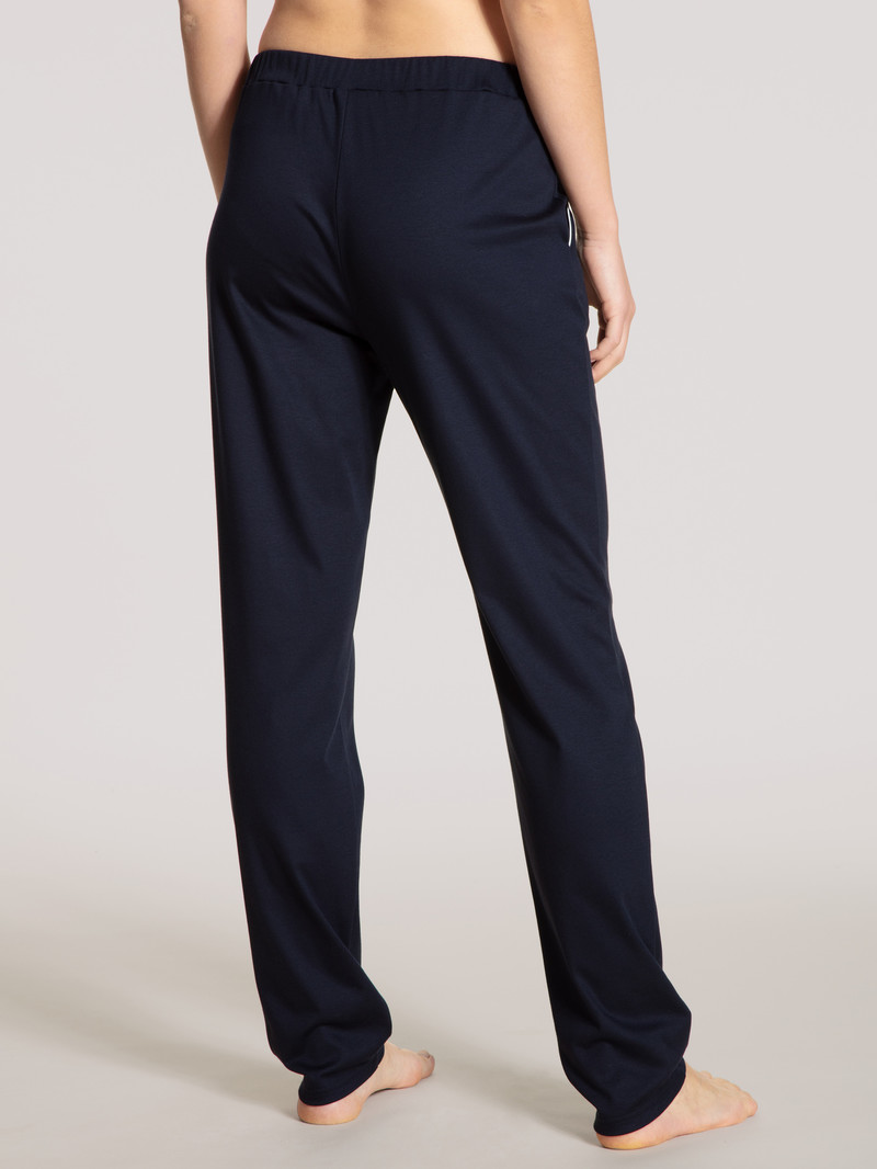 Women Calida Favourites Dreams Pants Sleepwear Dark Lapis Blue | 157634-UMD