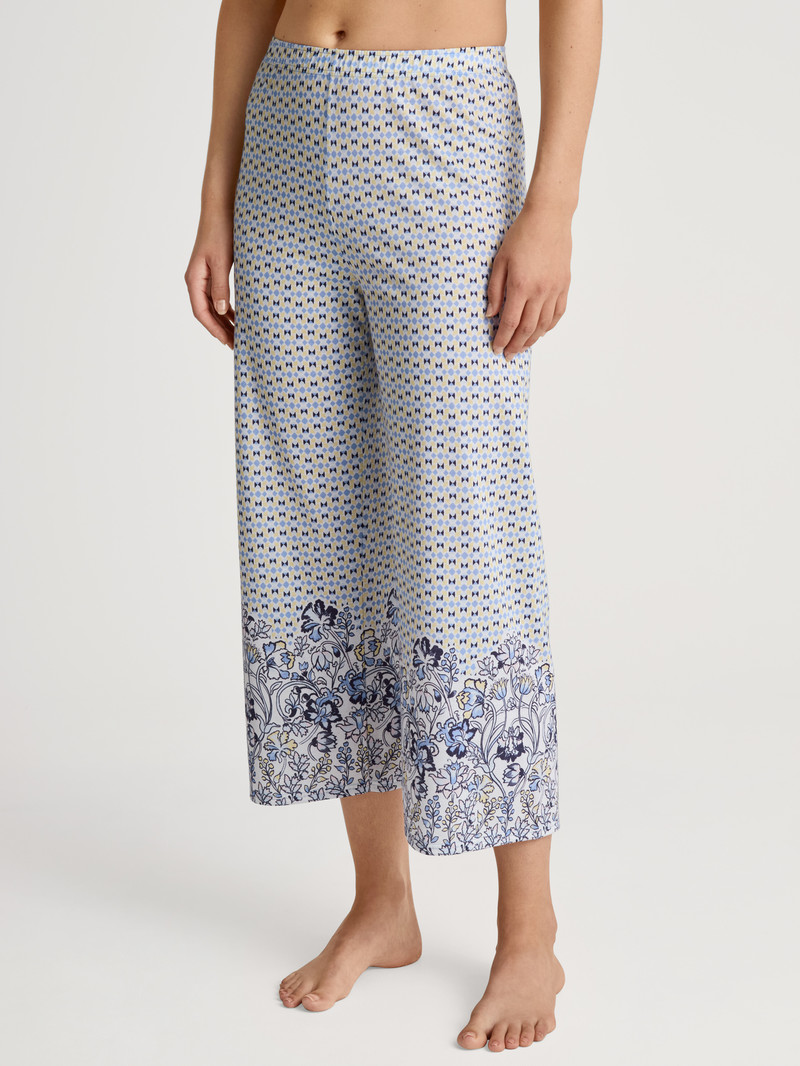 Women Calida Favourites Joy 7/8 Pants Sleepwear Straw | 043796-LFT