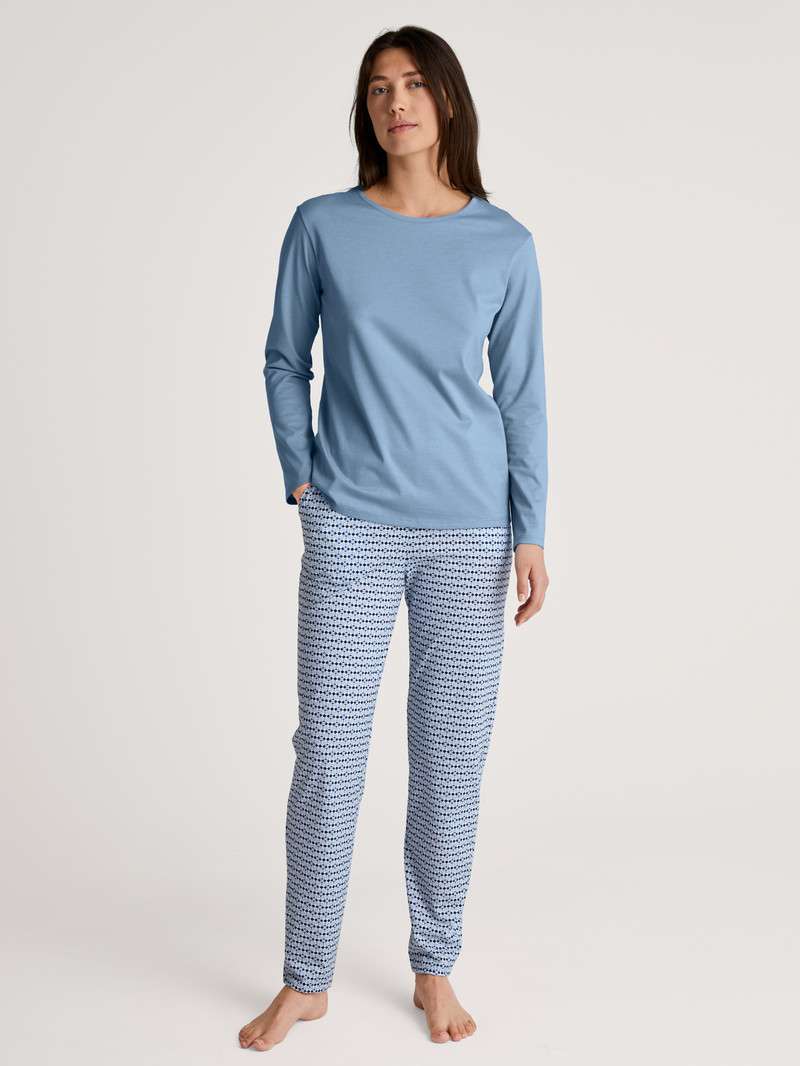 Women Calida Favourites Joy Pants Sleepwear Endless Sky | 593278-EXN