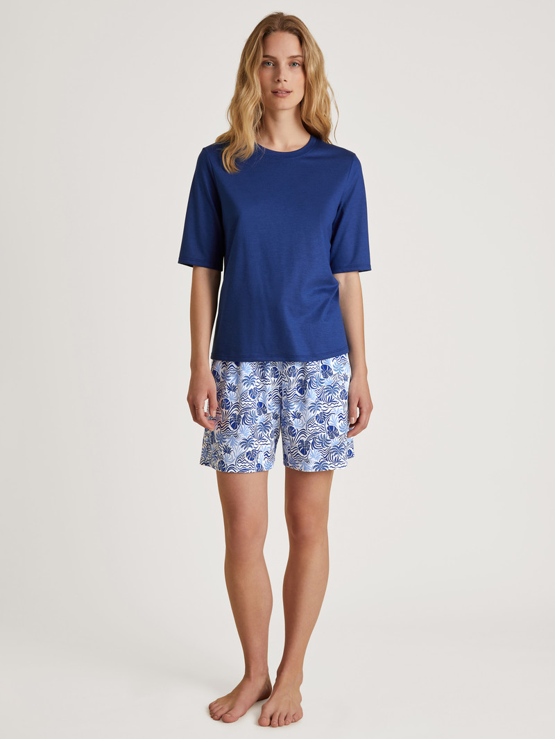 Women Calida Favourites Serenity Shorts Sleepwear Sodalite Blue | 465928-TZX