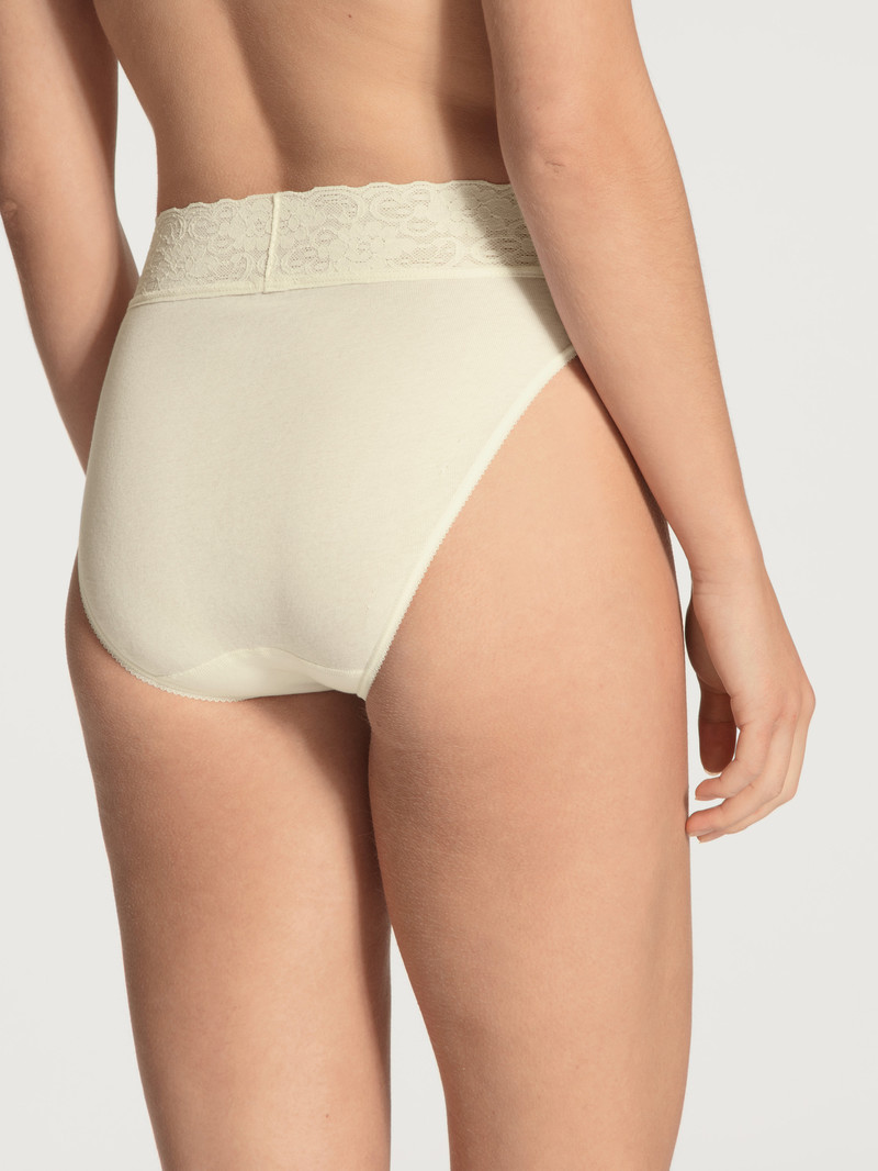 Women Calida Iconics Brief Underwear Champagne | 842075-JKV