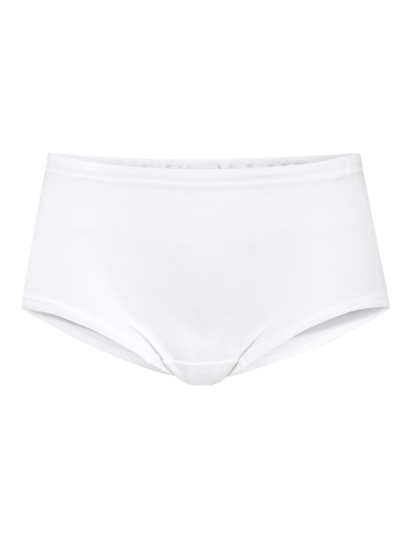 Women Calida Iconics Midi Brief, High Waist Underwear Weiss | 042179-UCF