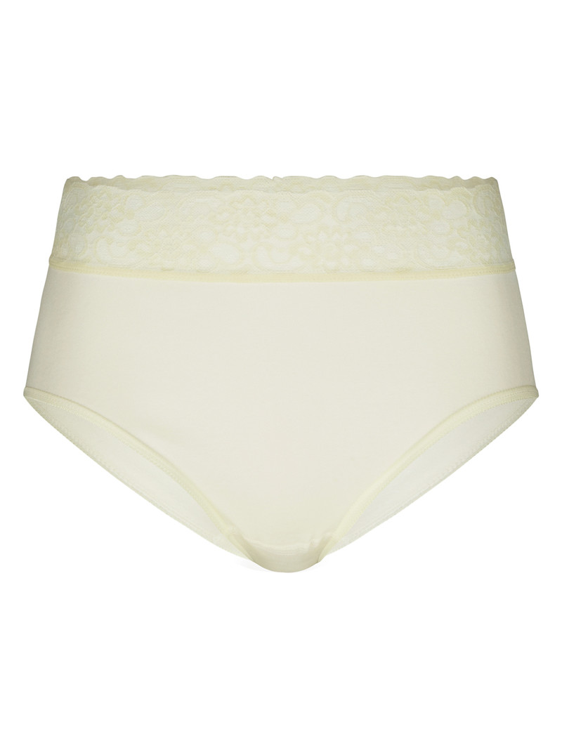 Women Calida Iconics Midi Brief Underwear Champagne | 179580-UES