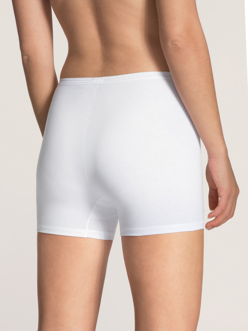 Women Calida Iconics Pants Underwear Weiss | 173546-XWC