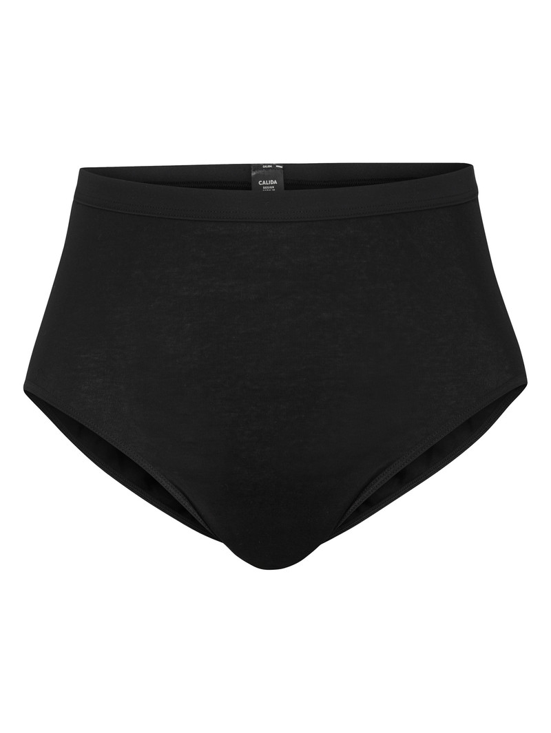 Women Calida Light Midi Brief Underwear Schwarz | 740921-QXG