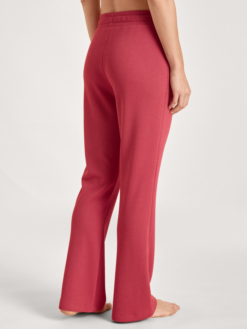 Women Calida Lounge Butterfly Pants Loungewear Pomegranate Red | 708319-QZA