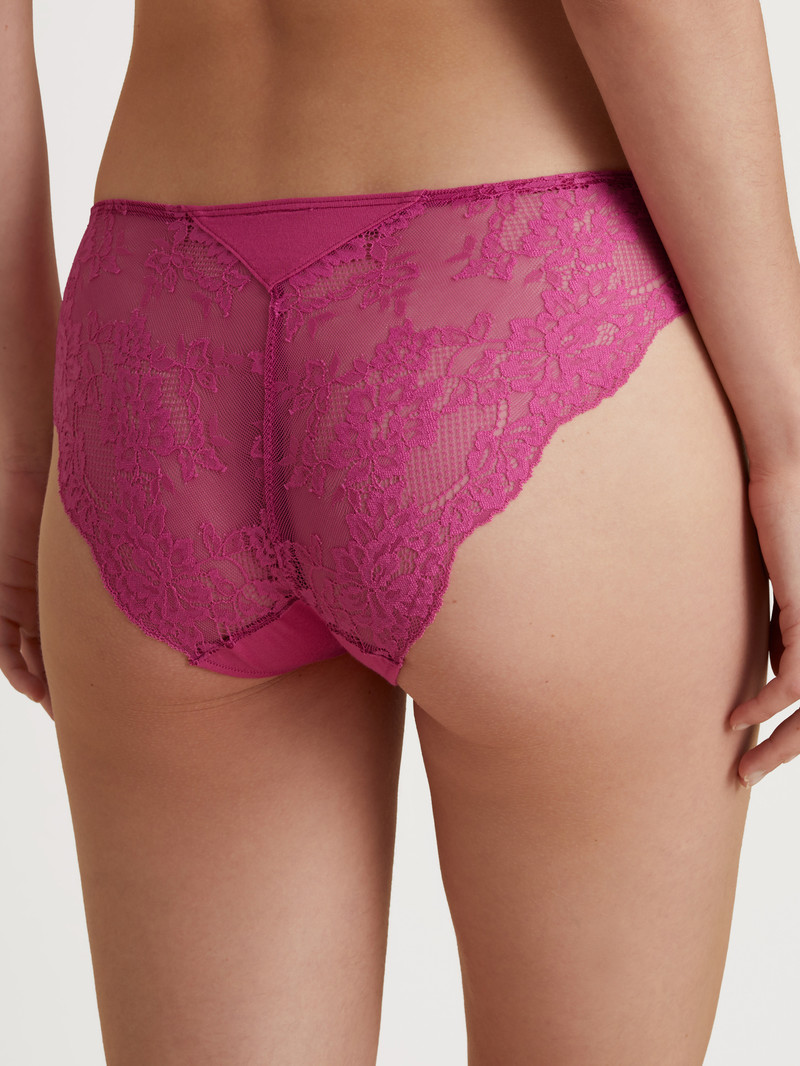 Women Calida Modal Sense Brief Underwear Orchid Flower | 261438-QSV