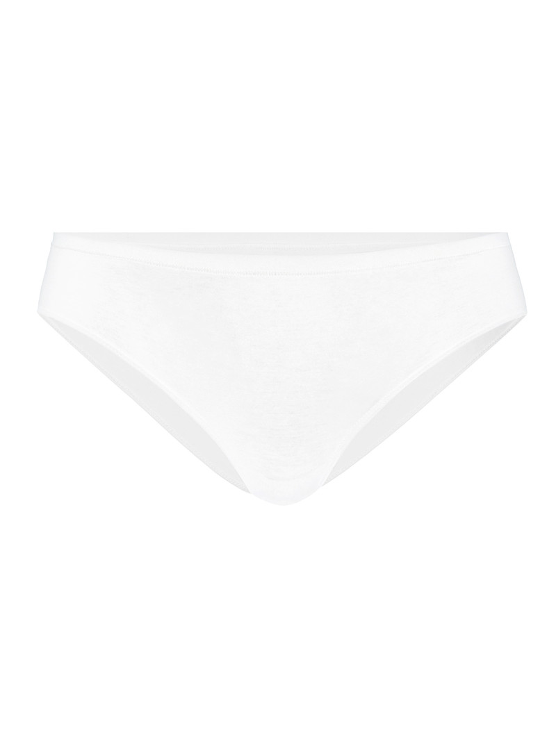 Women Calida Natural Comfort Brief Underwear Weiss | 026859-DEN