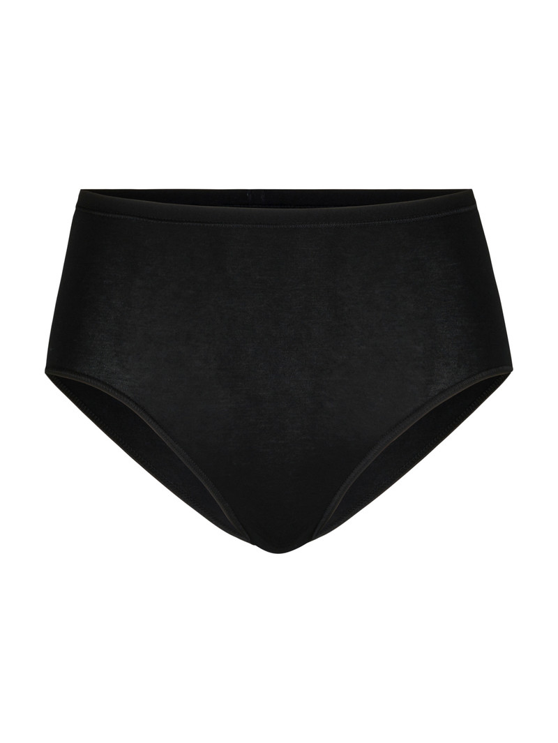 Women Calida Natural Comfort Brief Underwear Schwarz | 693574-UOG