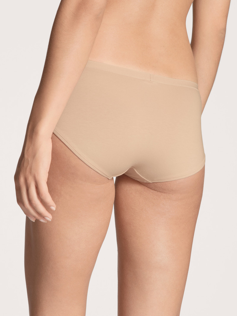 Women Calida Natural Comfort Panty Underwear Rose Teint | 391574-HGW