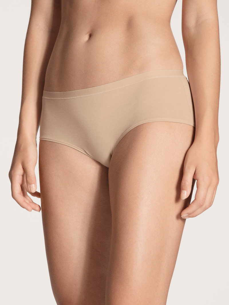 Women Calida Natural Comfort Panty Underwear Rose Teint | 391574-HGW