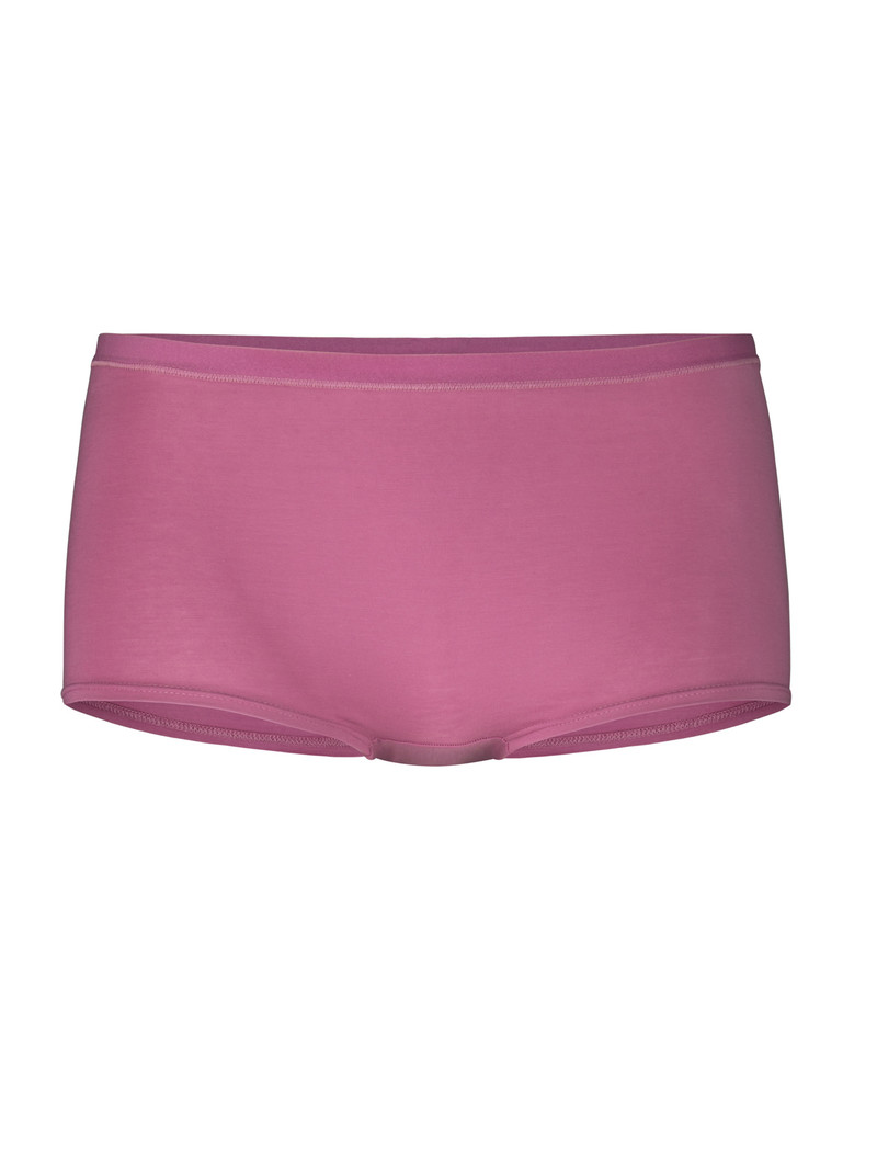 Women Calida Natural Comfort Shorty Regular Cut Underwear Red Violet | 196253-IUS