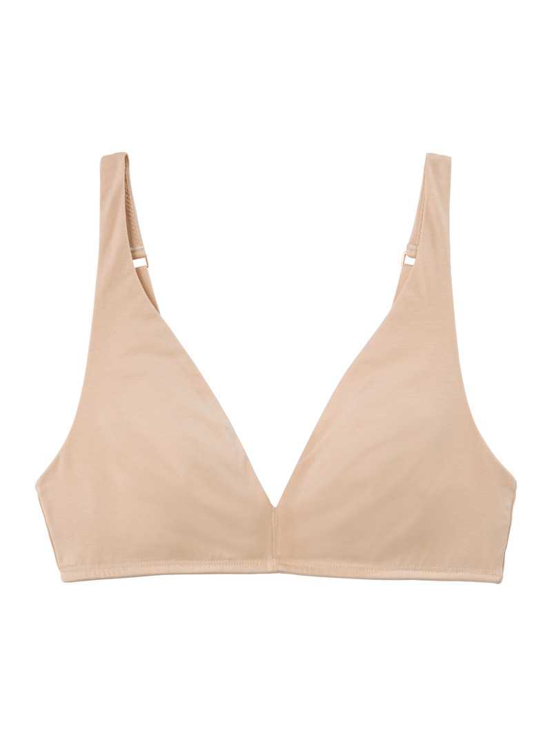 Women Calida Natural Comfort Soft Bra Underwear Rose Teint | 879532-GWO