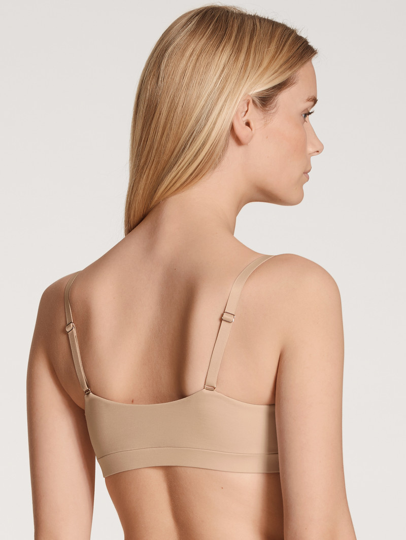 Women Calida Natural Skin Bustier, Cradle To Cradle Certified® Yoga Rose Teint | 798501-POY