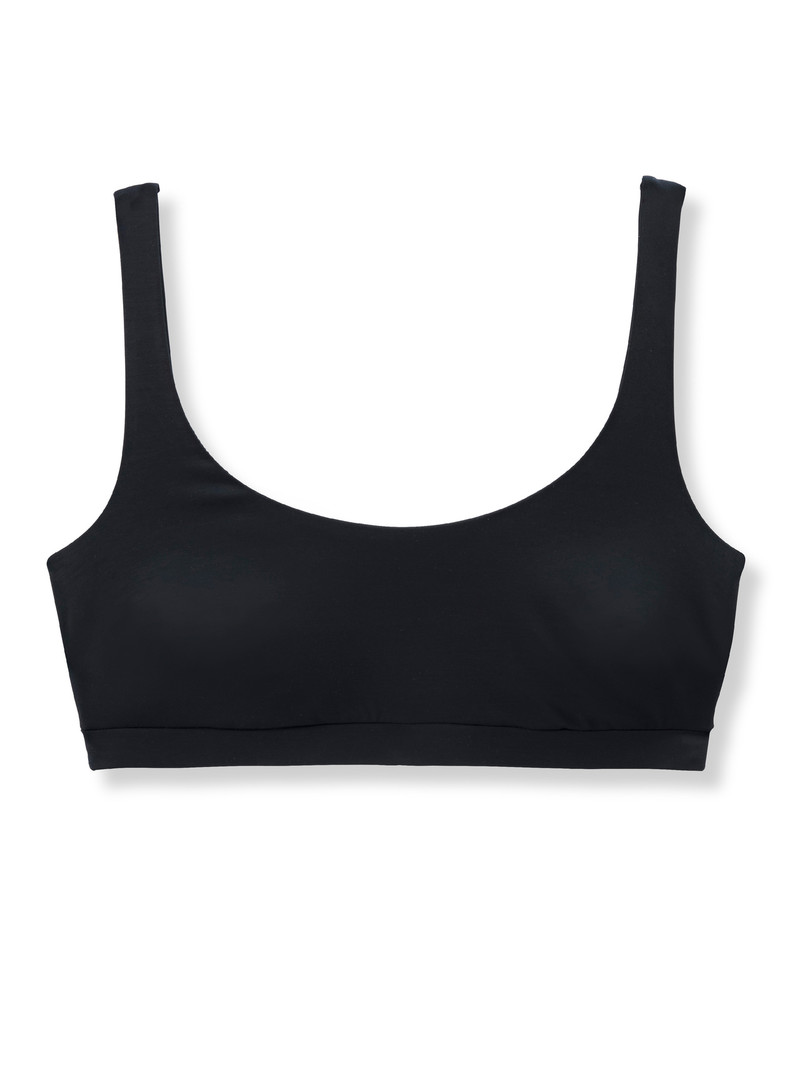 Women Calida Natural Skin Bustier, Cradle To Cradle Certified® Underwear Black C2c | 394562-PTO