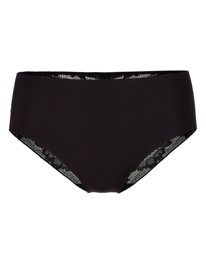 Women Calida Natural Skin Lace Brief, Cradle To Cradle Certified® Underwear Black C2c | 168274-CGL