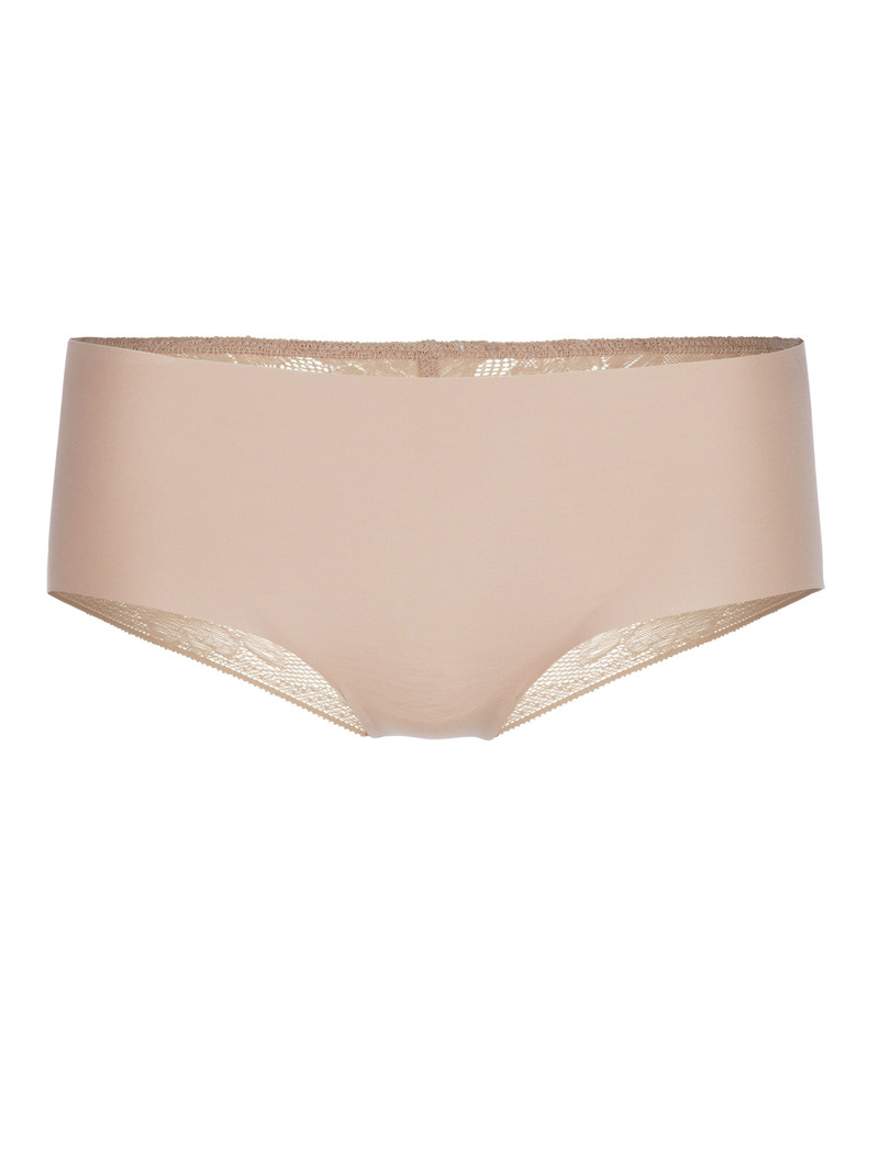 Women Calida Natural Skin Lace Panty, Cradle To Cradle Certified® Underwear Rose Teint | 078146-ALP