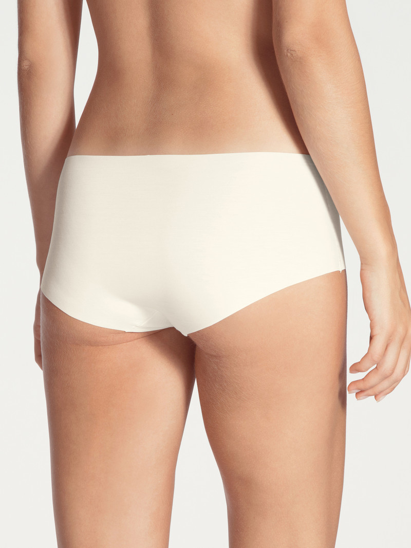 Women Calida Natural Skin Panty, Cradle To Cradle Certified® Yoga Star White | 927138-EYZ