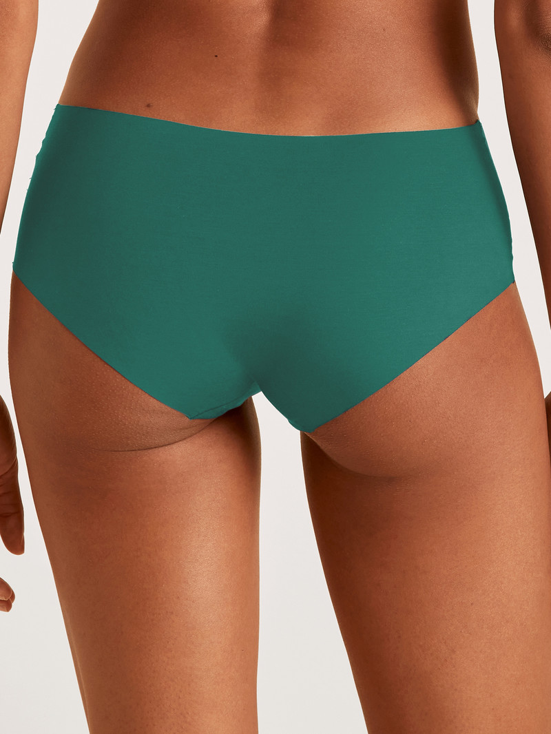 Women Calida Natural Skin Panty, Cradle To Cradle Certified® Yoga Galapagos Green | 519320-VXK