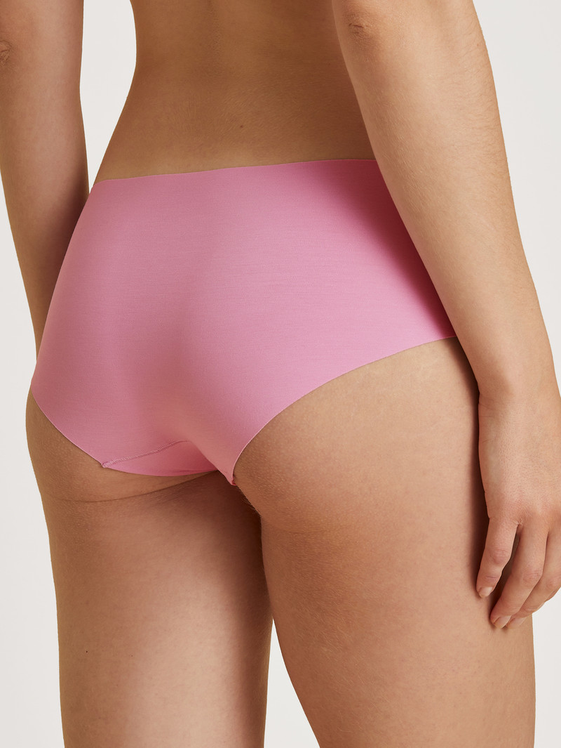 Women Calida Natural Skin Panty, Cradle To Cradle Certified® Yoga Bubble Gum Pink | 062753-XKC