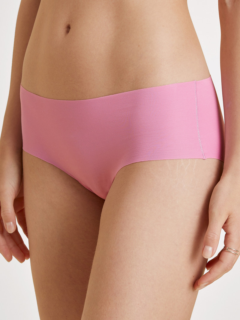 Women Calida Natural Skin Panty, Cradle To Cradle Certified® Yoga Bubble Gum Pink | 062753-XKC