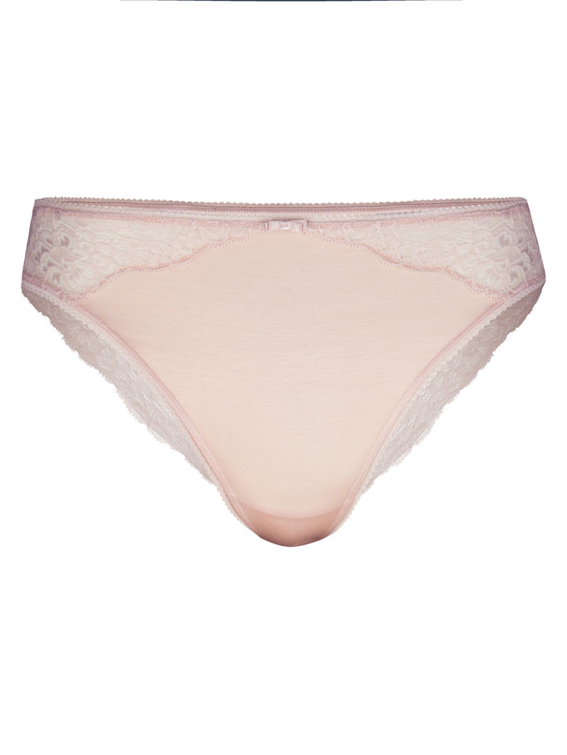 Women Calida Sensual Secrets Brief Underwear Lace Parfait Pink | 653917-TCQ