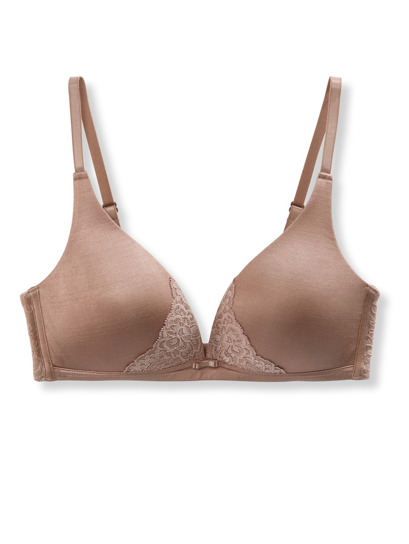 Women Calida Sensual Secrets Soft Bra Underwear Almondine | 198563-QHE