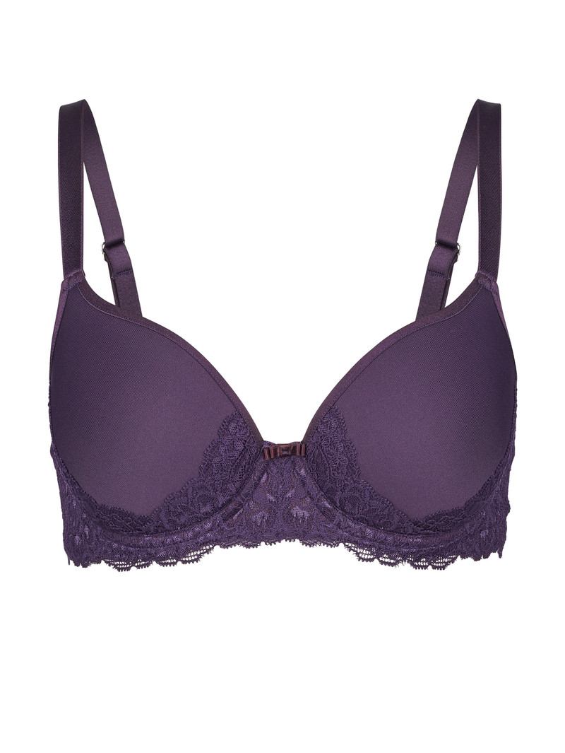 Women Calida Sensual Secrets Spacer Bra Underwear Nightshade | 312840-BKI