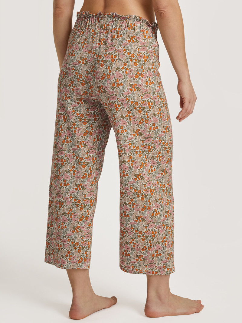 Women Calida Special 7/8 Pants Sleepwear Smoked Paprika | 578964-JVO