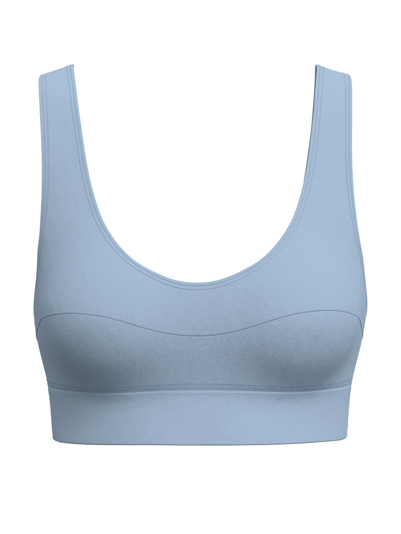 Women Calida Special Bustier Underwear Placid Blue | 102357-PDT