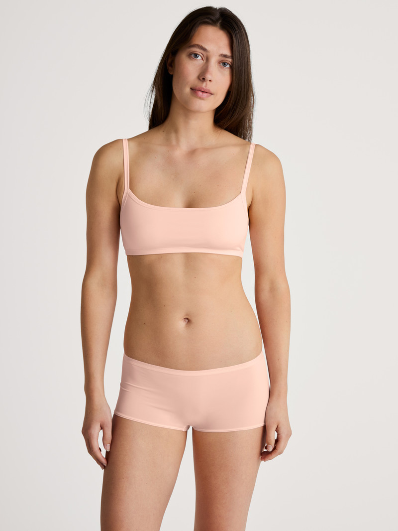 Women Calida Special Bustier Underwear Pearl Blush | 243618-TIU