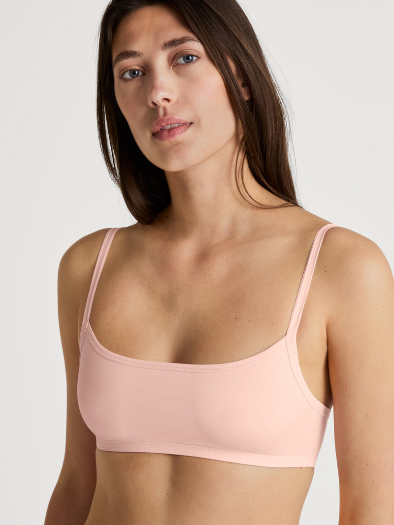 Women Calida Special Bustier Underwear Pearl Blush | 243618-TIU