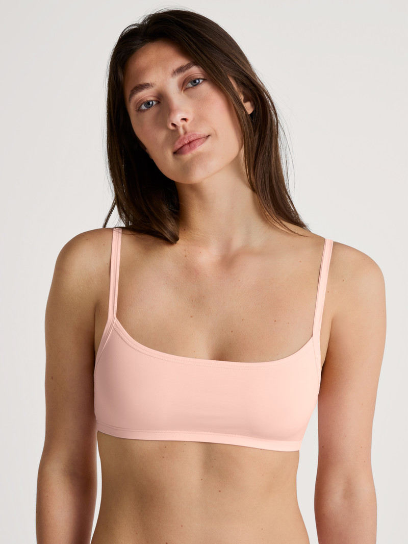 Women Calida Special Bustier Underwear Pearl Blush | 243618-TIU