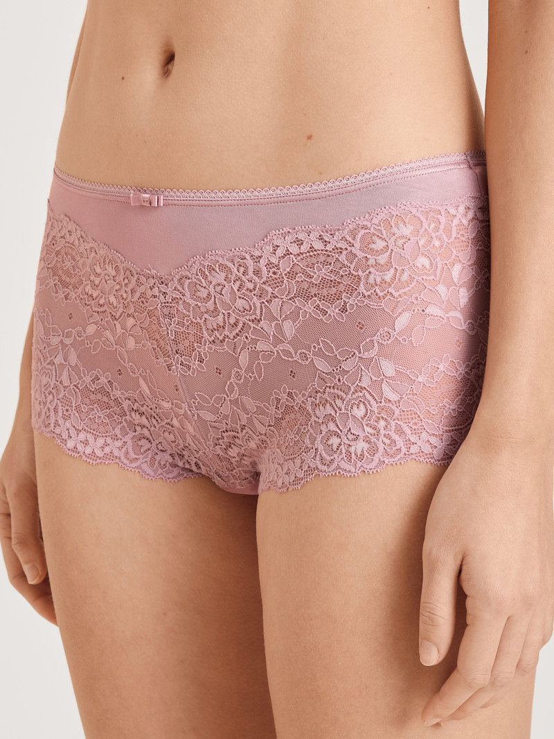 Women Calida Special Shorty Regular Cut Underwear Mauve Shadow | 784153-XGW