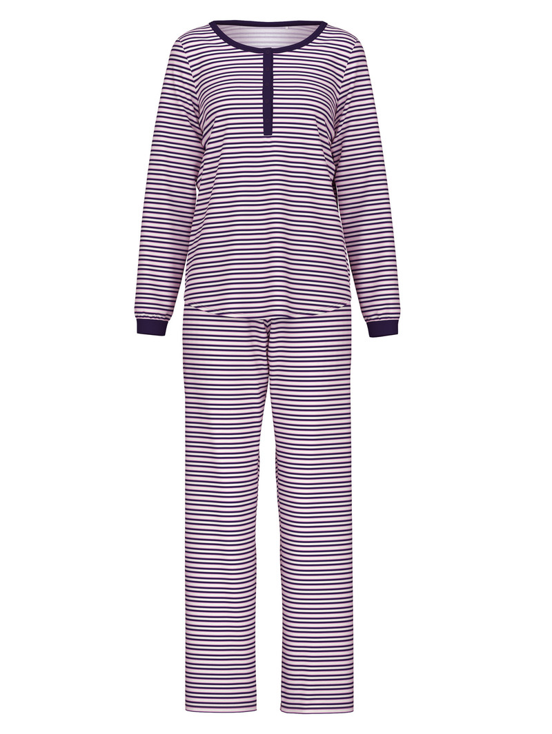 Women Calida Sweet Dreams Pyjama Sleepwear Dark Blue | 250814-HIJ